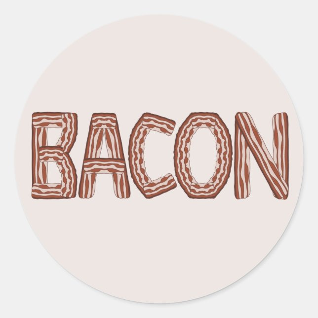 Bacon Sticker (Front)