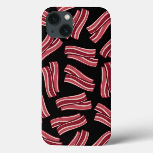 Bacon Strips Pattern iPhone 13 Case