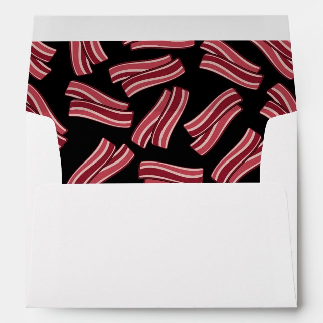 Bacon Strips Pattern Envelopes (Back (Bottom))