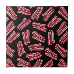 Bacon Strips Pattern Tile