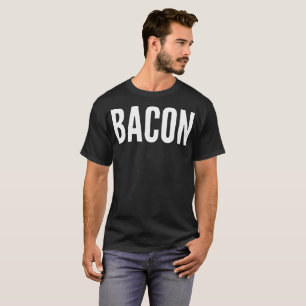 Bacon Typography T-Shirt