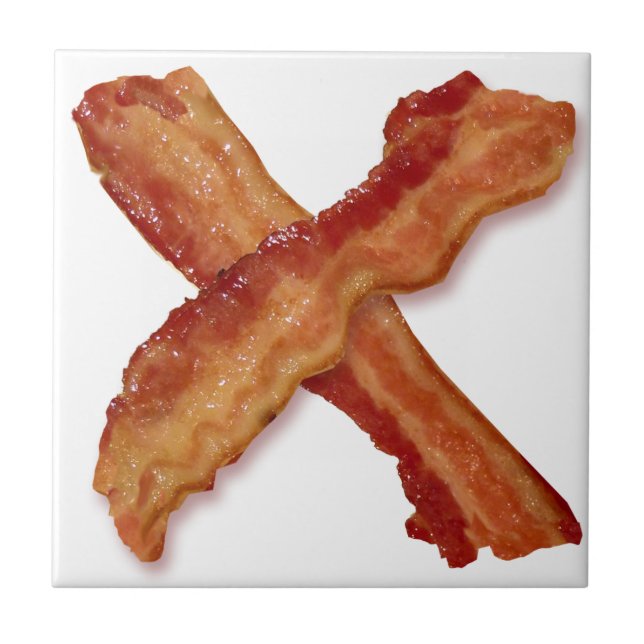 Bacon X O X LOVE Tile (Front)