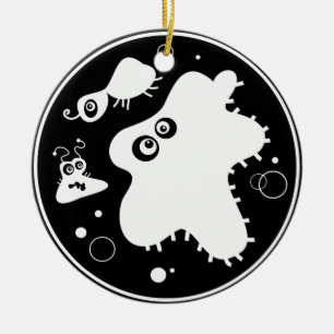 Bacteria Ceramic Tree Decoration