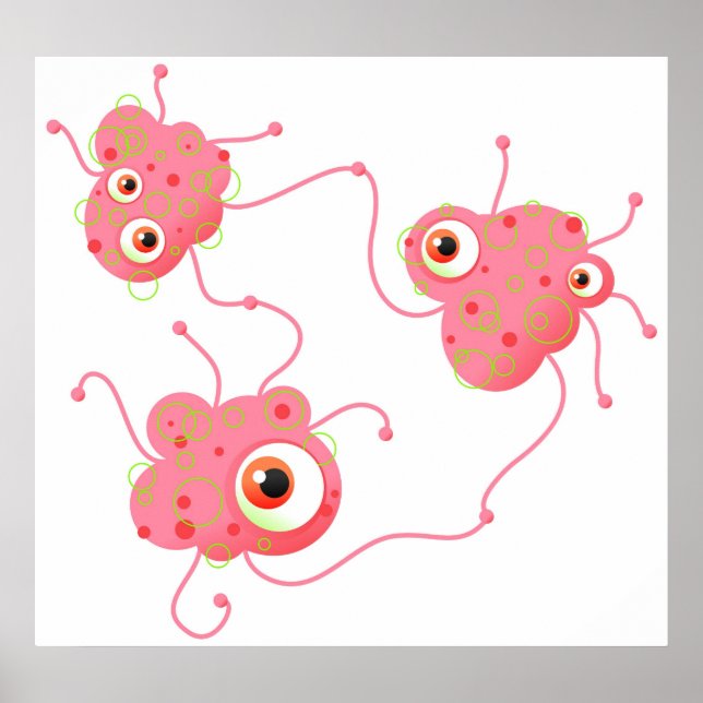 Bacteria Family Poster (Front)