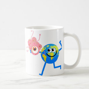 Bacteria Globe Coffee Mug