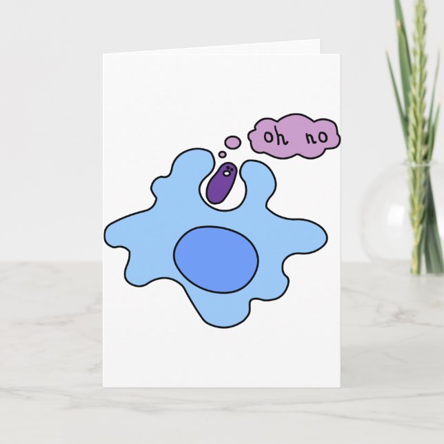Bacteria Phagocytosis Card (Front)