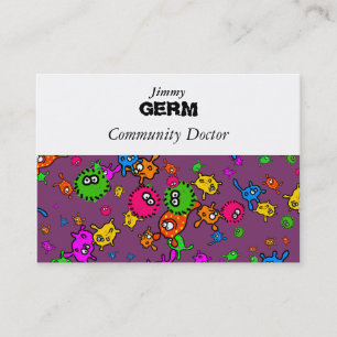 Bacteria Wallpaper Business Card