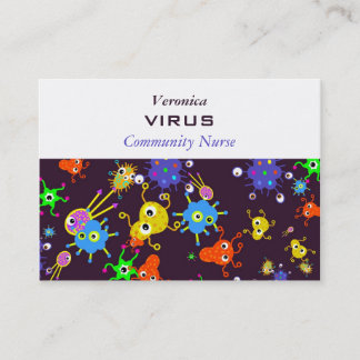 Bacteria Wallpaper Business Card