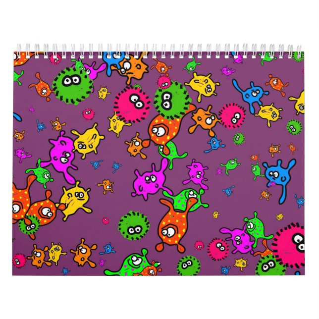 Bacteria Wallpaper Calendar (Cover)