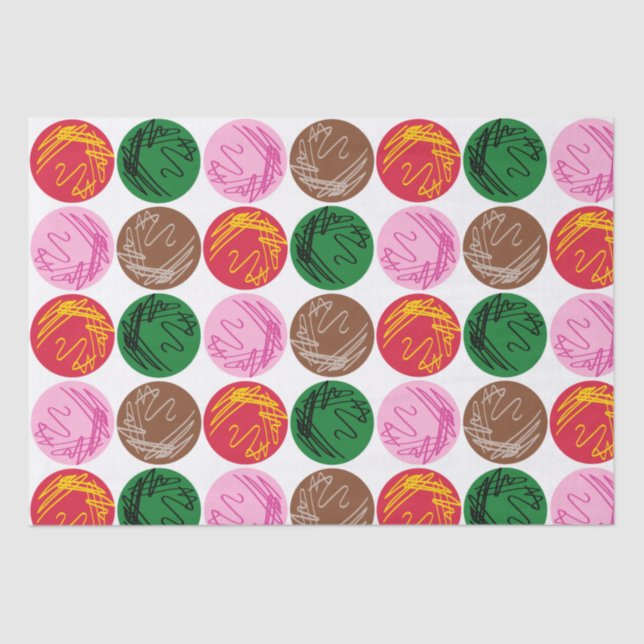 Bacterial Culture Plates Tissue Paper (Front)