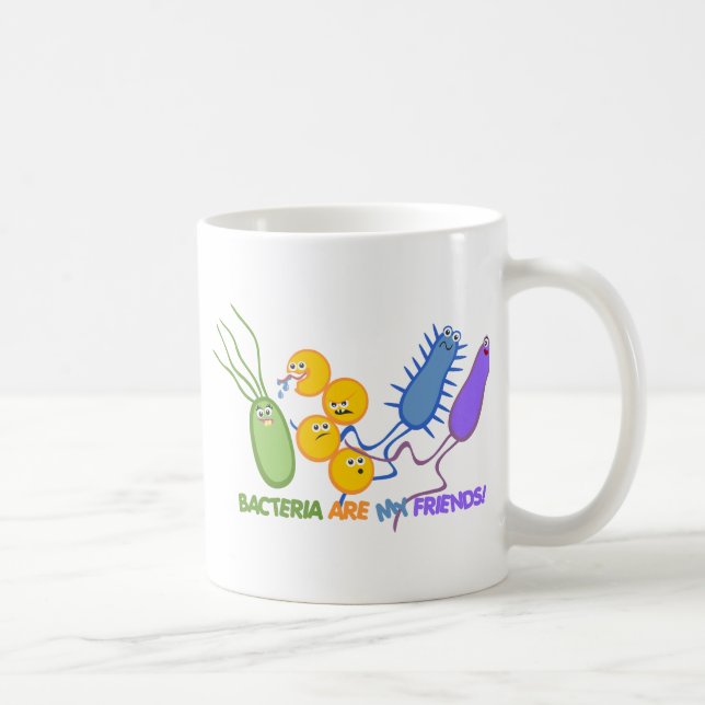 Bacterial Friends Coffee Mug (Right)