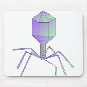 Bacteriophage Mouse Pad