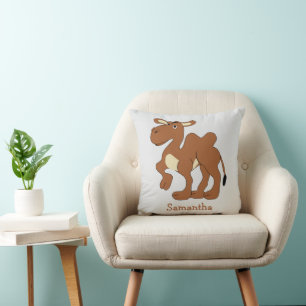 Bactrian Camel Design Personalised Cushion