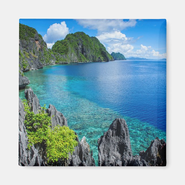 Bacuit Archipelago Seascape Magnet (Front)