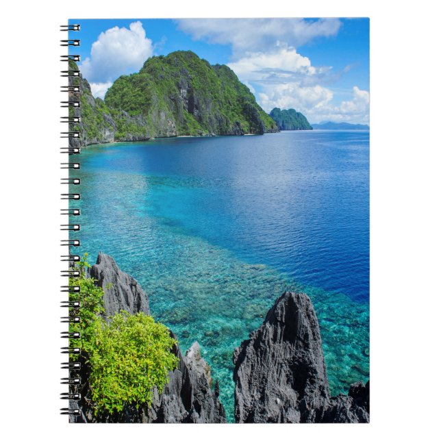 Bacuit Archipelago Seascape Notebook (Front)