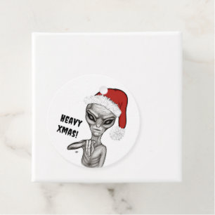 Bad Alien , Heavy Xmas ! Favour Tags