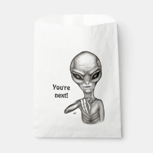Bad Alien , You're next ! Favour Bags