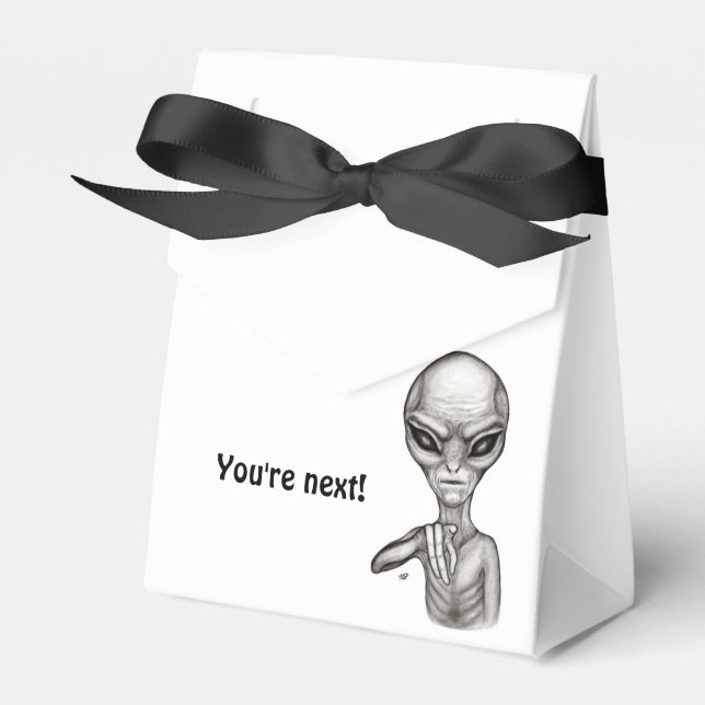 Bad Alien , You're next ! Favour Box (Front Side)