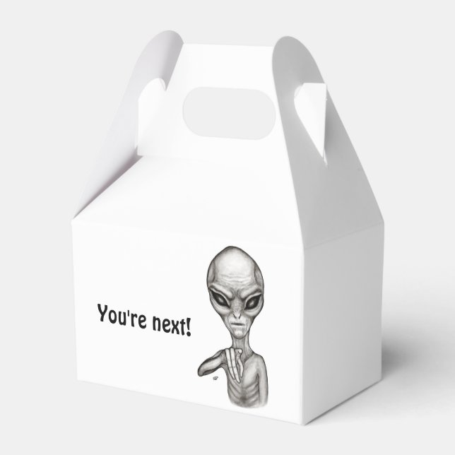 Bad Alien , You're next ! Favour Box (Front Side)