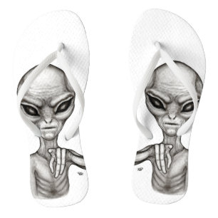 Bad Alien , You're next ! Jandals