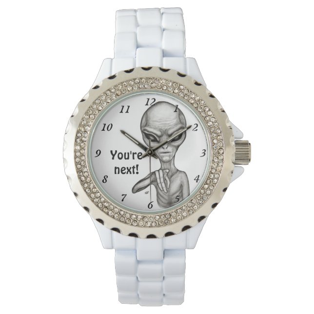 Bad Alien , You're next ! Watch (Front)