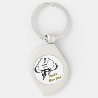 Bad and Boo jee “I Am the Storm” Gothic Key Ring