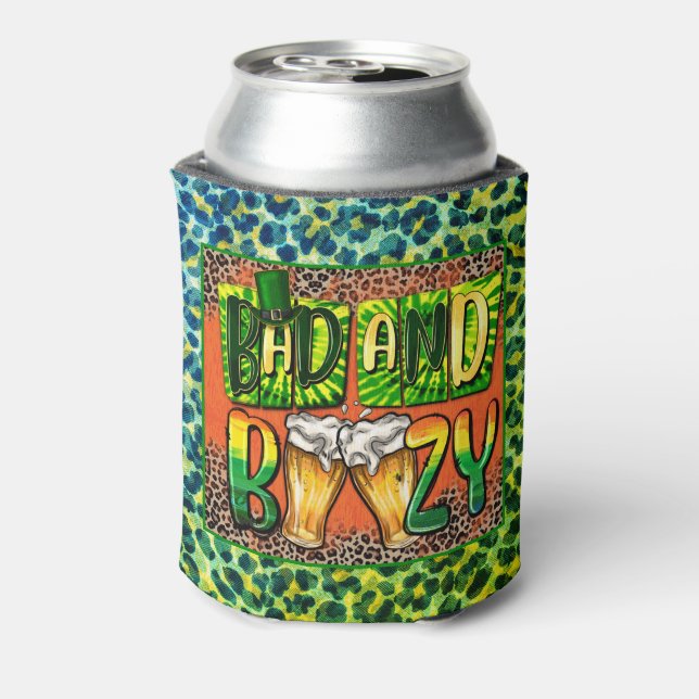 Bad and Boozy Can Cooler (Can Back)