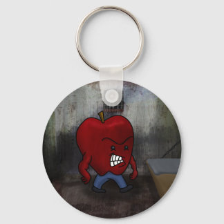 Bad Apple Key Ring