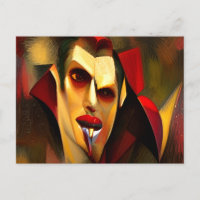 Bad Art #4: Weird Vampire Postcard