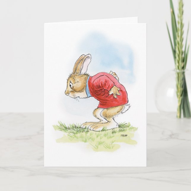 Bad Back Birthday Card (Front)