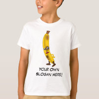 Bad Banana with Customisable Slogan