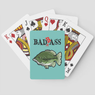 Bad Bass Playing Cards