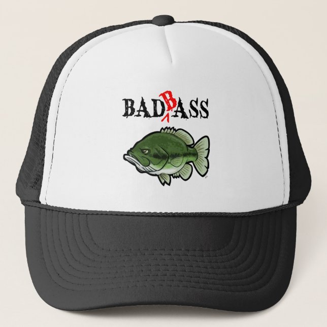 Bad Bass Truckers Hat (Front)