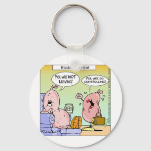 Bad Bladder Relationships Funny Gifts & Collectibl Key Ring