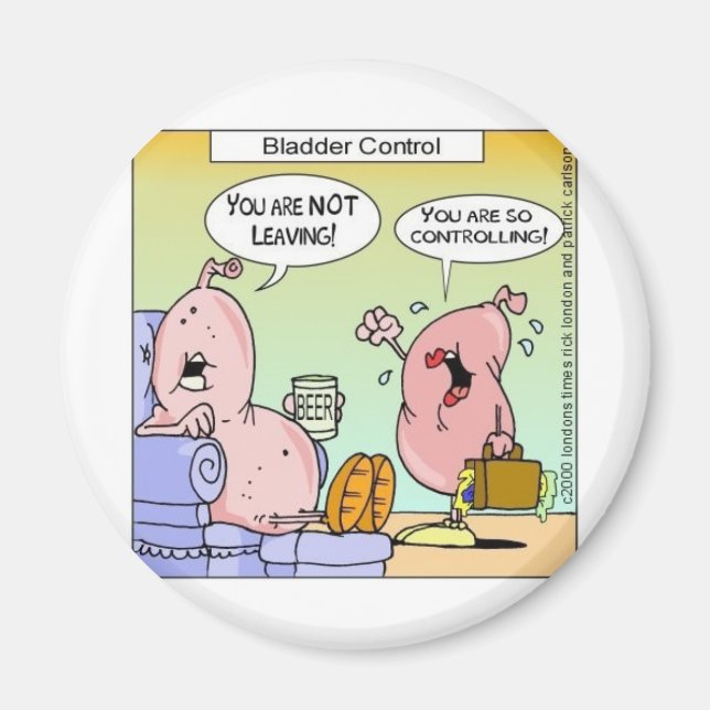 Bad Bladder Relationships Funny Gifts & Collectibl Magnet (Front)