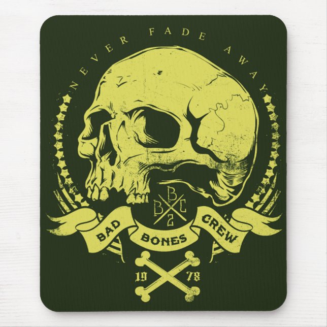 Bad bones mouse pad (Front)