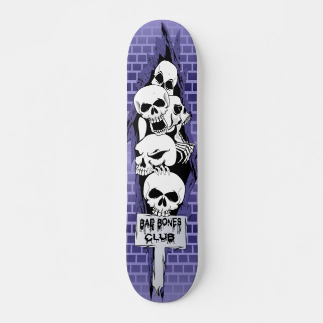Bad Bones Skateboard (Front)