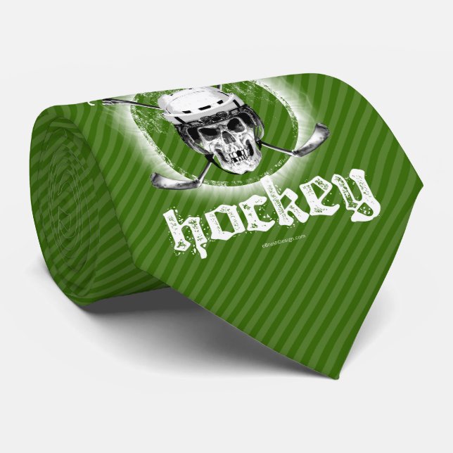 Bad Bonez Hockey tie (Rolled)