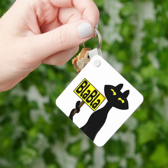 Bad Boogie Funny  Keychain - BlaBla (Hand)