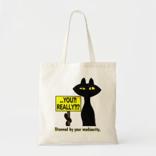 Bad Boogie Funny Tote Bag - You?! Really?!