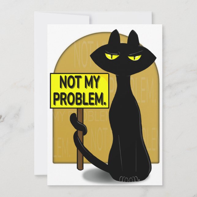 Bad Boogie Sarcastic  Birthday Card  (Front)