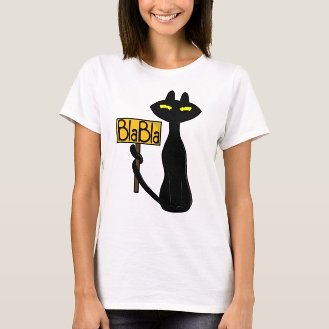 Bad Boogie - The Cat- "BlaBla"  T-Shirts (Front)