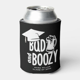 Bad & Boozy Grad Cooler - Custom Party Koozie