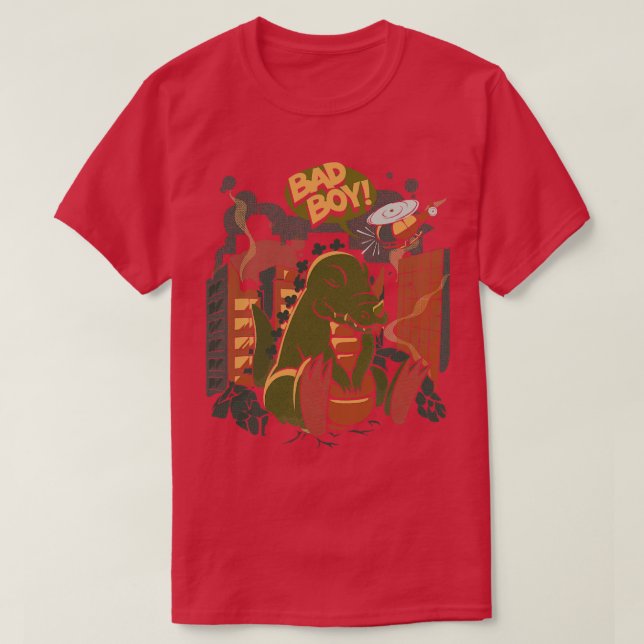 Bad Boy Big Monster by Tobe Fonseca T-Shirt (Design Front)