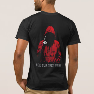 Bad Boy Red Figure T-Shirt | Dark Streetwear