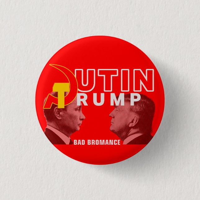 Bad Bromance 3 Cm Round Badge (Front)