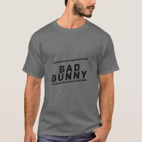 BAD BUNNY. HAPPY EASTER. FUNNY RABBIT WEAR ANY TIM