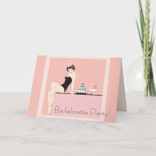 BAD BUNNY - PINK INVITATION (Front)