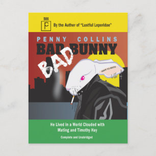 BAD BUNNY POSTCARD