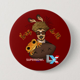 Bad Bunny Super Bowl 7.5 Cm Round Badge